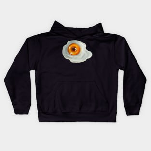 Fried Egg Eye Kids Hoodie